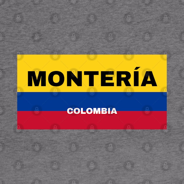 Montería City in Colombian Flag by aybe7elf